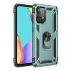 Newface Samsung Galaxy A33 5G Kılıf Sofya Yüzüklü Silikon Kapak - Yeşil