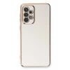 Newface Samsung Galaxy A33 5G Kılıf Volet Silikon - Beyaz