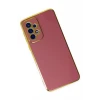 Newface Samsung Galaxy A33 5G Kılıf Volet Silikon - Kırmızı