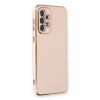 Newface Samsung Galaxy A33 5G Kılıf Volet Silikon - Pembe