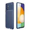 Newface Samsung Galaxy A36 Kılıf Auto Focus Karbon Kapak - Lacivert
