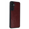 Newface Samsung Galaxy A37 5G Aras Deri Kapak - Bordo