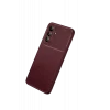 Newface Samsung Galaxy A37 5G Auto Focus Karbon Kapak - Bordo