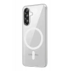 Newface Samsung Galaxy A37 5G Combo Sert Şeffaf Magsafe Kapak - Şeffaf