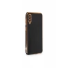 Newface Samsung Galaxy A50 Kılıf Volet Silikon - Siyah