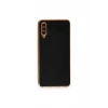 Newface Samsung Galaxy A50 Kılıf Volet Silikon - Siyah