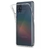 Newface Samsung Galaxy A51 Kılıf Lüx Şeffaf Silikon