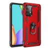 Newface Samsung Galaxy A52 Kılıf Sofya Yüzüklü Silikon Kapak - Kırmızı