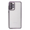 Newface Samsung Galaxy A53 5G Kılıf Razer Lensli Silikon - Mor