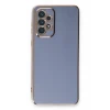 Newface Samsung Galaxy A53 5G Kılıf Volet Silikon - Mavi