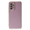 Newface Samsung Galaxy A53 5G Kılıf Volet Silikon - Mor