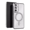 Newface Samsung Galaxy A55 5G Joke Simli Magneticsafe Kılıf - Gümüş