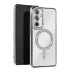 Newface Samsung Galaxy A56 Joke Simli Magneticsafe Kılıf - Gümüş