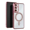 Newface Samsung Galaxy A56 Joke Simli Magneticsafe Kılıf - Pembe