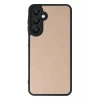 Newface Samsung Galaxy A56 Kılıf Aras Deri Kapak - Pudra