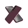 Newface Samsung Galaxy A56 Kılıf First Silikon - Mürdüm