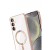 Newface Samsung Galaxy A56 Kross Magneticsafe Kapak - Rose