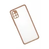 Newface Samsung Galaxy A71 Kılıf Montreal Silikon Kapak - Pembe