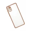 Newface Samsung Galaxy A71 Kılıf Montreal Silikon Kapak - Pembe
