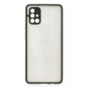 Newface Samsung Galaxy A71 Kılıf Montreal Silikon Kapak - Siyah