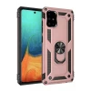 Newface Samsung Galaxy A71 Kılıf Sofya Yüzüklü Silikon Kapak - Rose