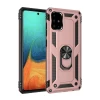 Newface Samsung Galaxy A71 Kılıf Sofya Yüzüklü Silikon Kapak - Rose