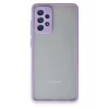 Newface Samsung Galaxy A72 Kılıf Montreal Silikon Kapak - Mor
