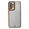 Newface Samsung Galaxy A73 5G Kılıf Liva Lens Silikon - Siyah