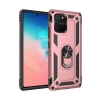 Newface Samsung Galaxy A91 / S10 Lite Kılıf Sofya Yüzüklü Silikon Kapak - Rose