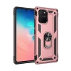 Newface Samsung Galaxy A91 / S10 Lite Kılıf Sofya Yüzüklü Silikon Kapak - Rose