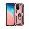 Newface Samsung Galaxy A91 / S10 Lite Kılıf Sofya Yüzüklü Silikon Kapak - Rose
