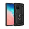 Newface Samsung Galaxy A91 / S10 Lite Kılıf Sofya Yüzüklü Silikon Kapak - Siyah
