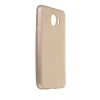 Newface Samsung Galaxy J4 Kılıf First Silikon - Gold
