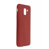 Newface Samsung Galaxy J6 Kılıf First Silikon - Bordo