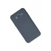 Newface Samsung Galaxy J7 Kılıf Nano içi Kadife Silikon - Gri