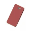 Newface Samsung Galaxy J7 Prime Kılıf Volet Silikon - Kırmızı