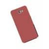 Newface Samsung Galaxy J7 Prime Kılıf Volet Silikon - Kırmızı