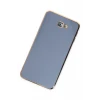 Newface Samsung Galaxy J7 Prime Kılıf Volet Silikon - Mavi