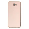 Newface Samsung Galaxy J7 Prime Kılıf Volet Silikon - Pembe