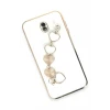 Newface Samsung Galaxy J7 Pro / J730 Kılıf Esila Silikon - Beyaz