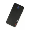 Newface Samsung Galaxy J7 Pro / J730 Kılıf Loop Deri Silikon - Siyah