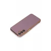 Newface Samsung Galaxy M14 5G Kılıf Volet Silikon - Mor