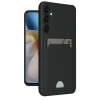 Newface Samsung Galaxy M15 Kelvin Kartvizitli Silikon - Siyah