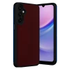 Newface Samsung Galaxy M15 Kılıf Aras Deri Kapak - Bordo