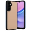 Newface Samsung Galaxy M15 Kılıf Aras Deri Kapak - Pudra