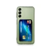 Newface Samsung Galaxy M15 Kılıf Kart Şeffaf Silikon - Şeffaf