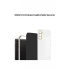 Newface Samsung Galaxy M15 Kılıf Volet Silikon - Mavi