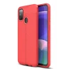 Newface Samsung Galaxy M30S Kılıf Auto Focus Kapak - Kırmızı