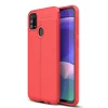Newface Samsung Galaxy M31 Kılıf Auto Focus Kapak - Kırmızı