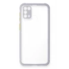 Newface Samsung Galaxy M31 Kılıf Miami Şeffaf Silikon - Lila